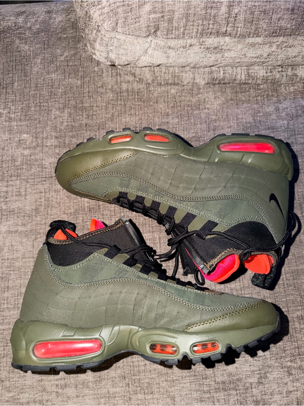 Nike Air Max 95 Sneakerboot Dark Loden Men’s Size 9 Rare - Picture 6 of 10